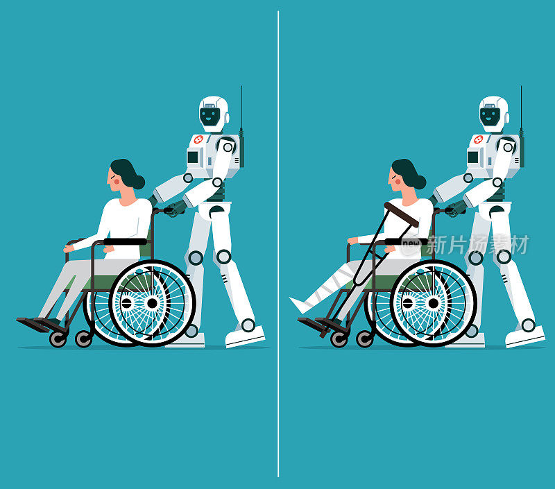轮椅――女人