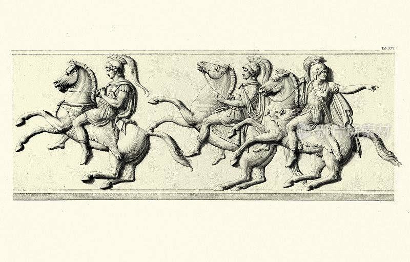 亚历山大大帝的将军，赫菲塞普斯，帕米尼翁和阿明塔斯，古希腊勇士
