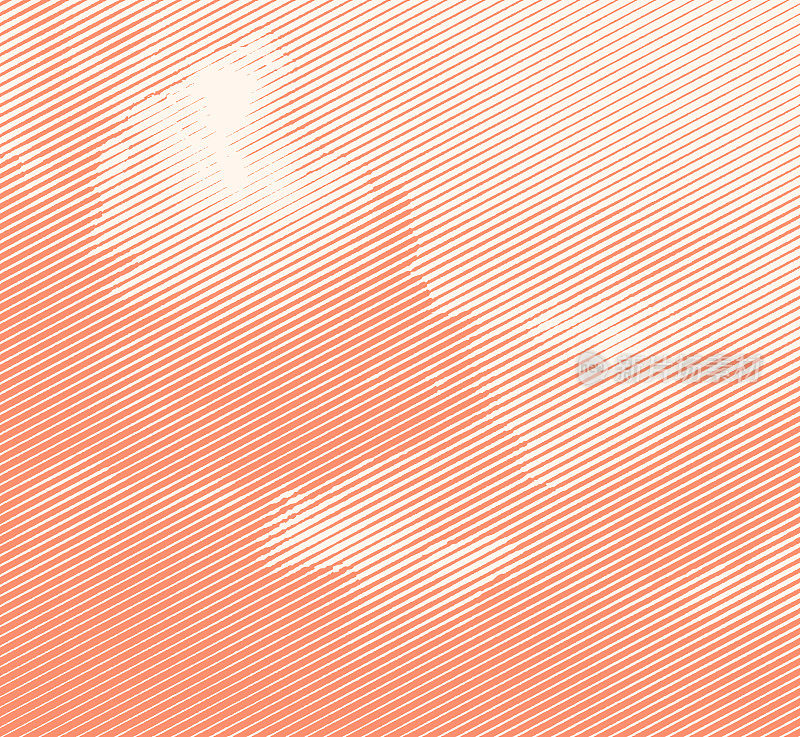 Cloudscape的矢量插图