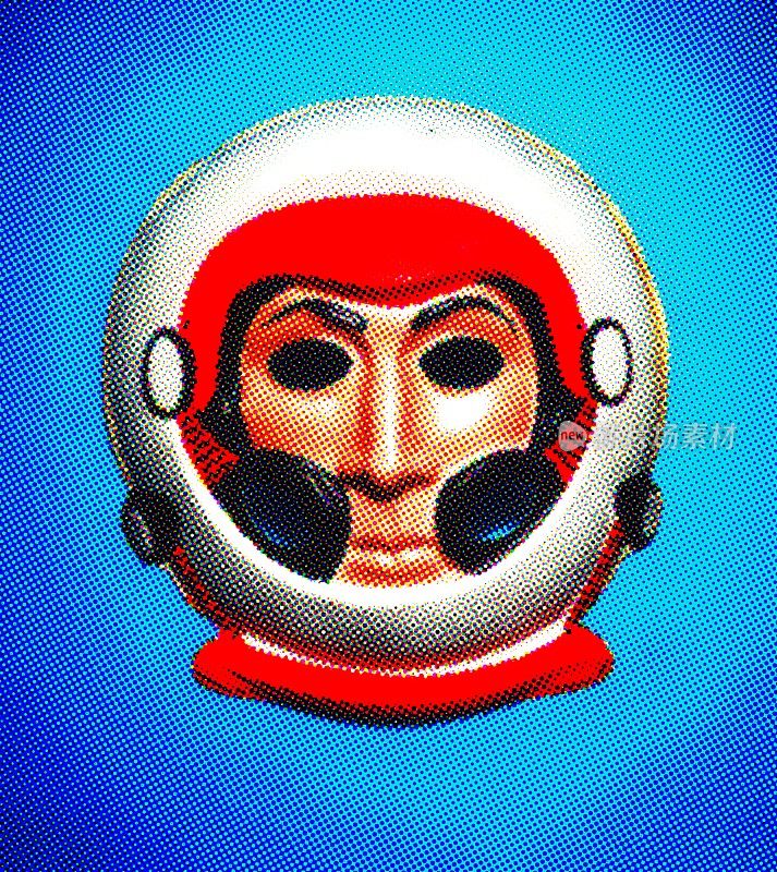 宇航员的面具