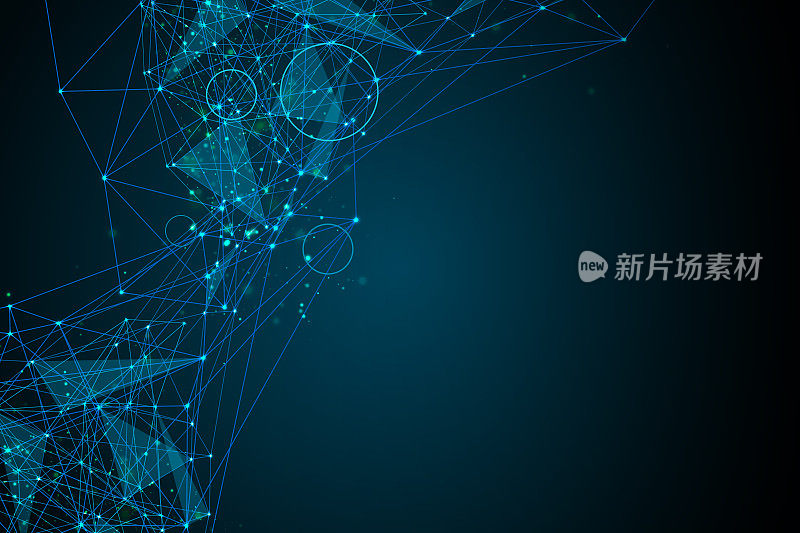 技术网络背景。