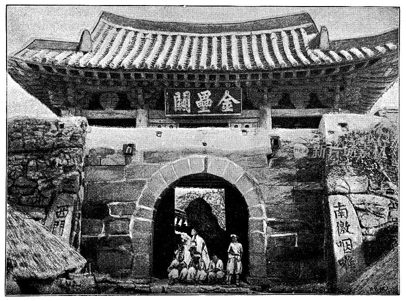 韩国的城门