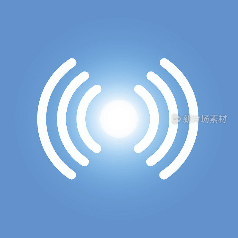 Li-Fi无线高速互联网技术的图标