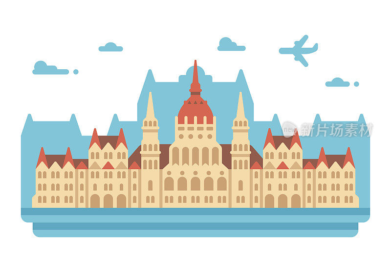 布达佩斯议会大厦设计