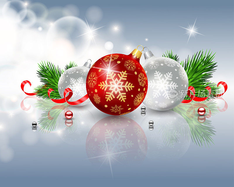 装饰圣诞装饰物