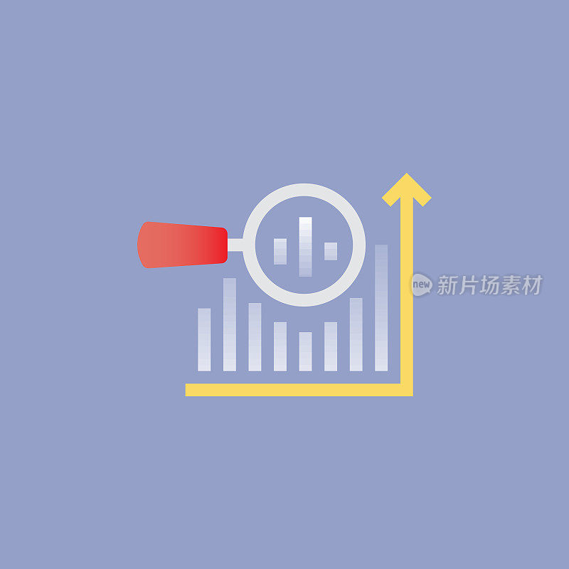 分析平面图标