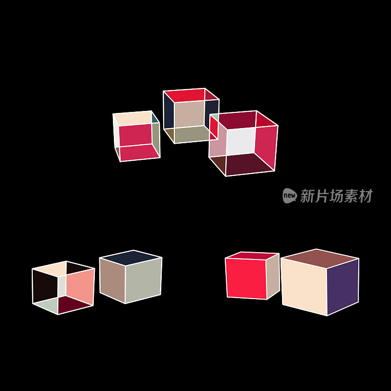 立方体模式设计