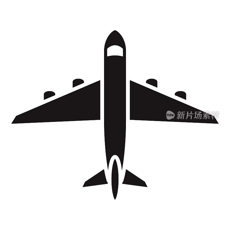飞机旅行符号图标