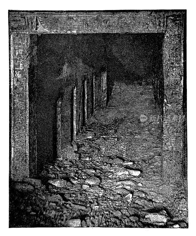 塞提一世墓的入口