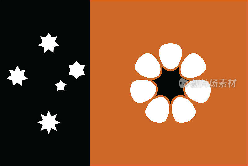 澳大利亚北领地国旗。