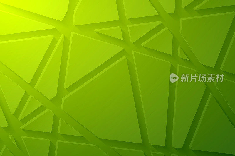 抽象绿色背景-几何纹理