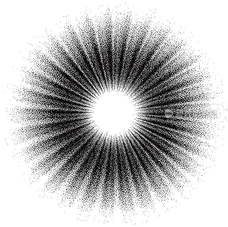 太阳爆发背景与缩放效果