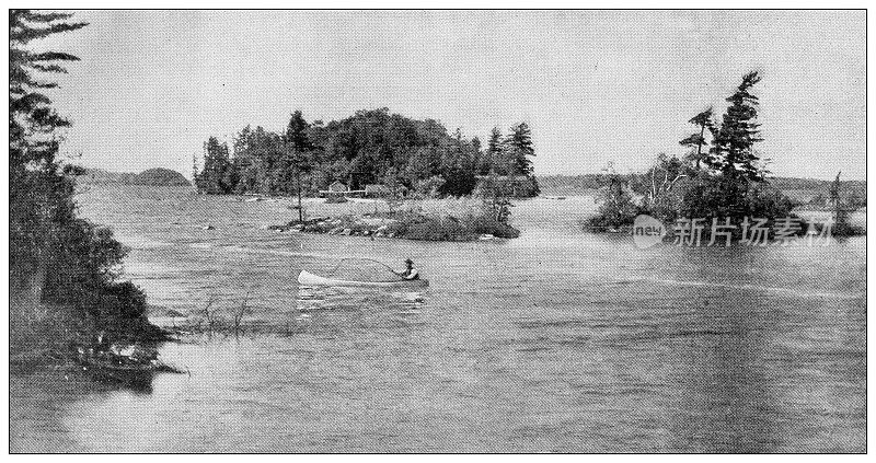 1897年的运动和消遣:罗索湖