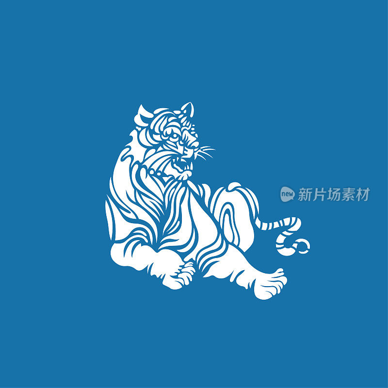 老虎(中国传统剪纸艺术)