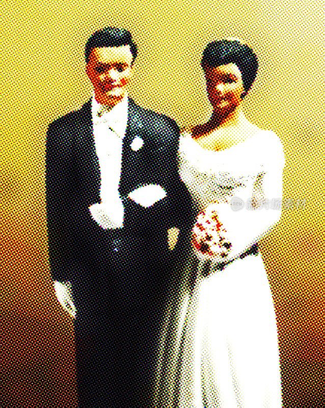 婚礼夫妇蛋糕装饰小雕像