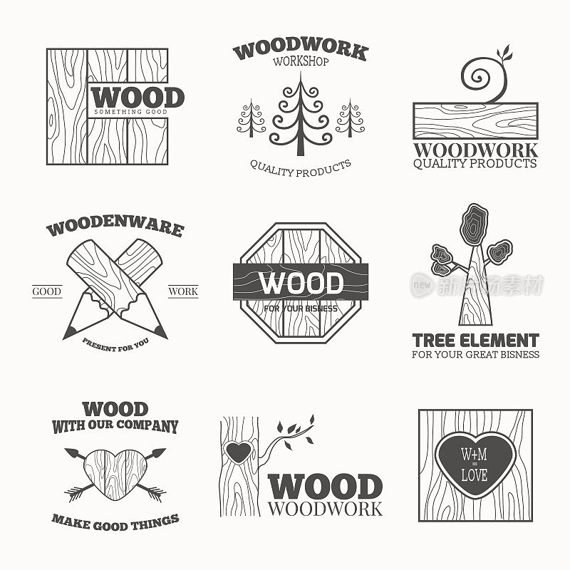 木材产品图标