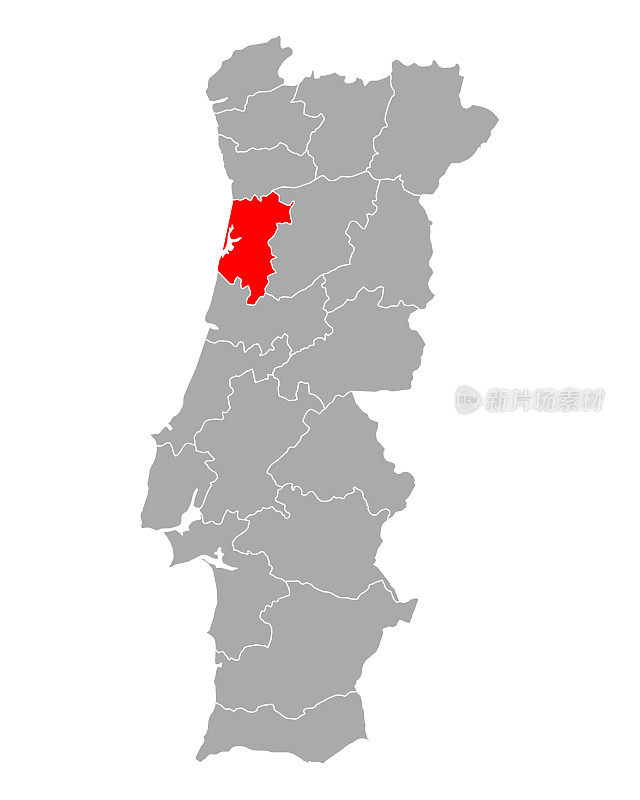 葡萄牙阿威罗地图