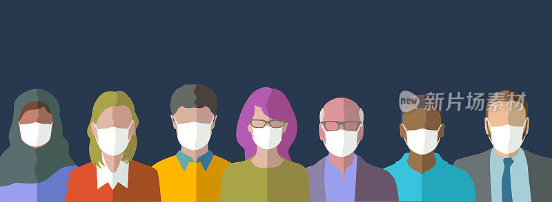 头像图标与保护面具