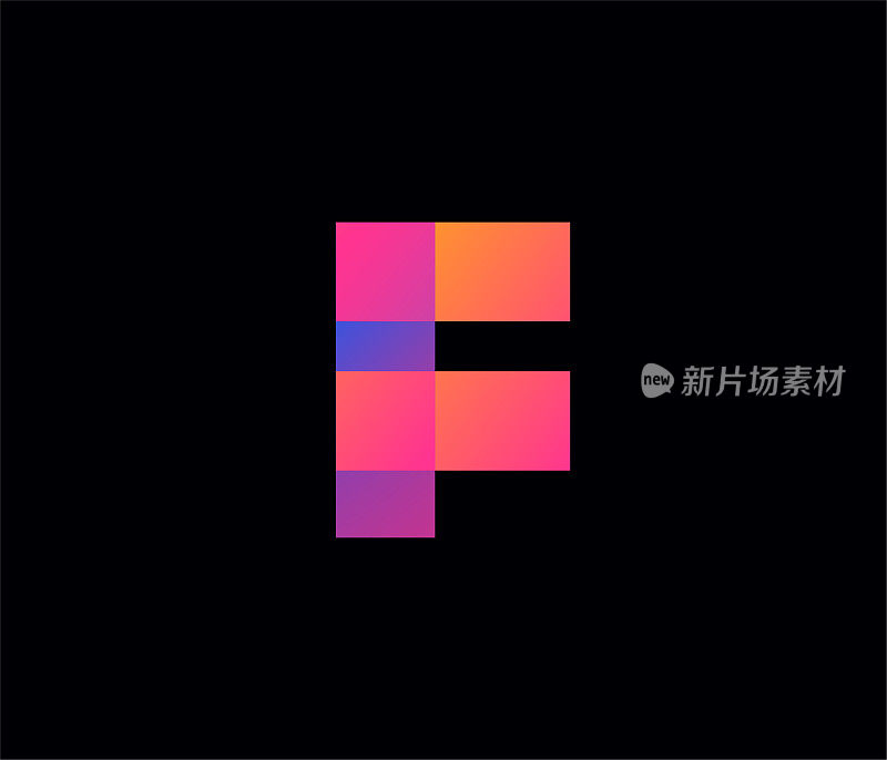 基于F字母的Logo