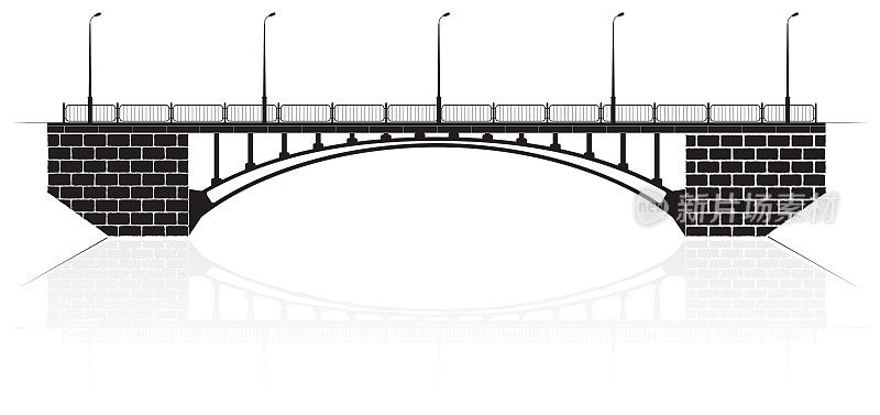 基辅一座供汽车和行人使用的钢筋混凝土拱桥。