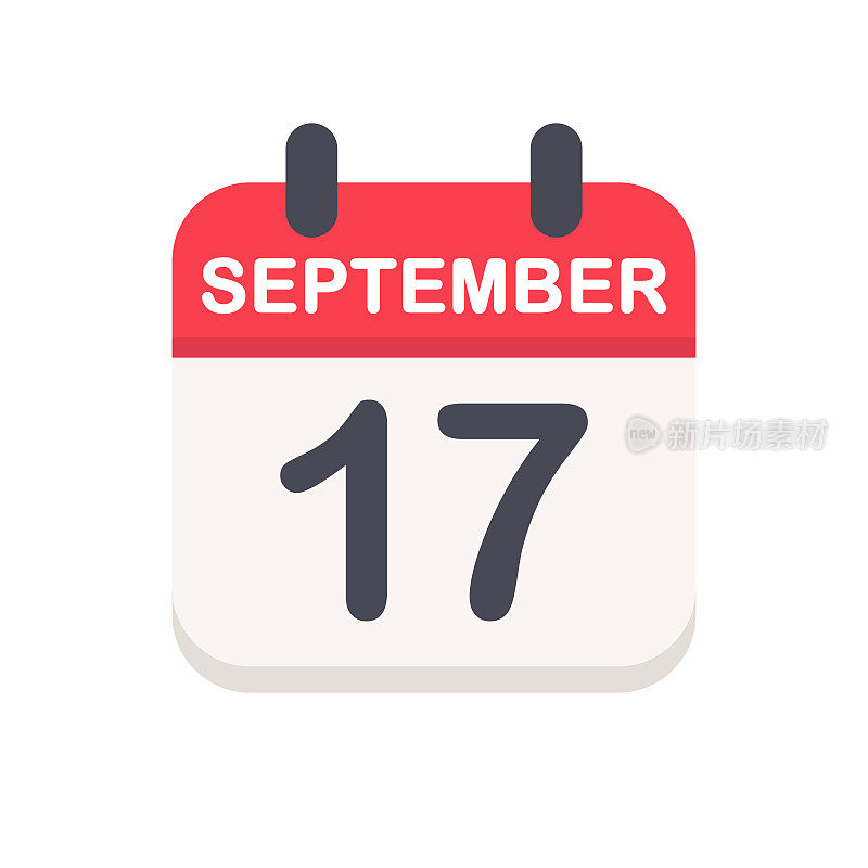 9月17日-日历图标
