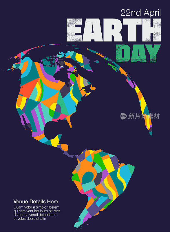 地球日的海报