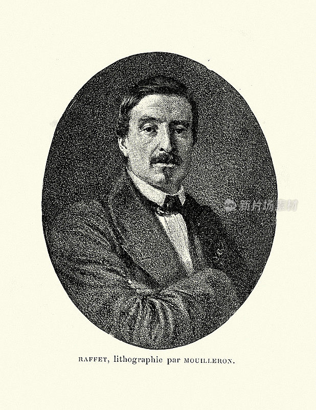 奥古斯特・拉菲是一位法国插画家和平版画家,也是一位回顾帝国的画家