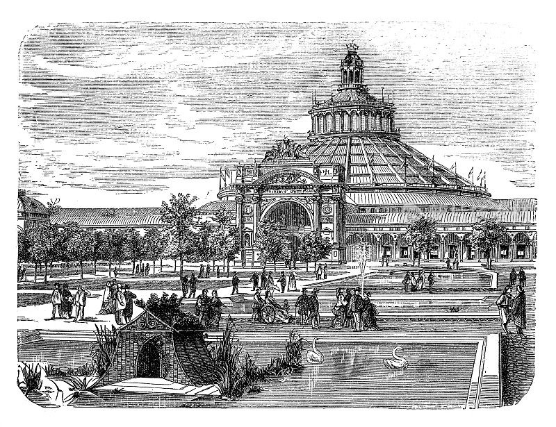维也纳世界展览宫的圆形大厅
