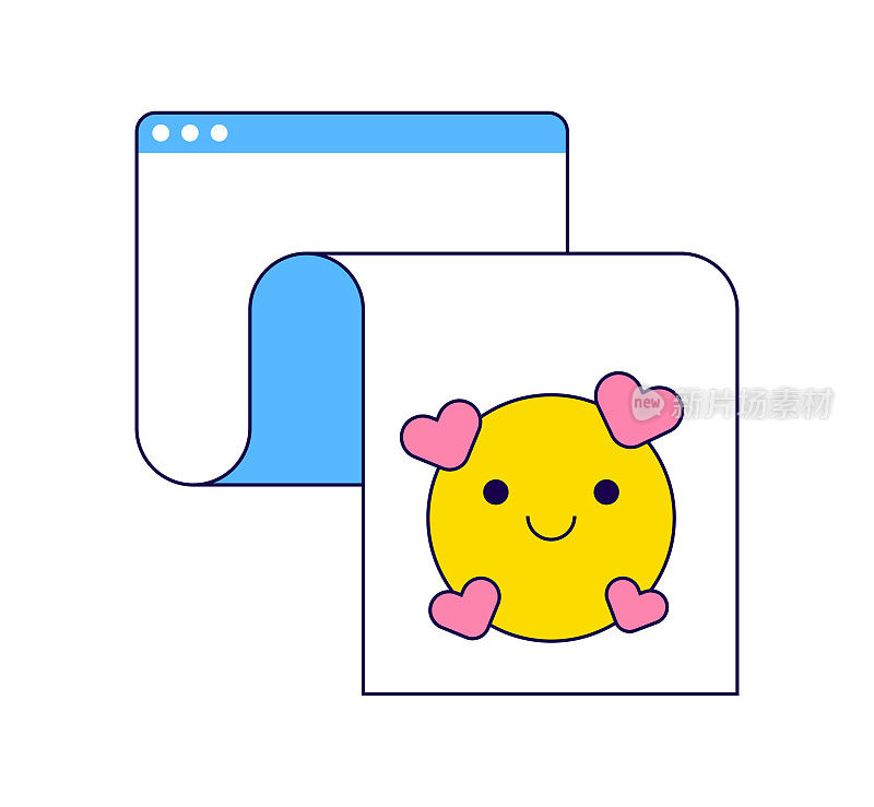 Emoticon展开网页浏览器