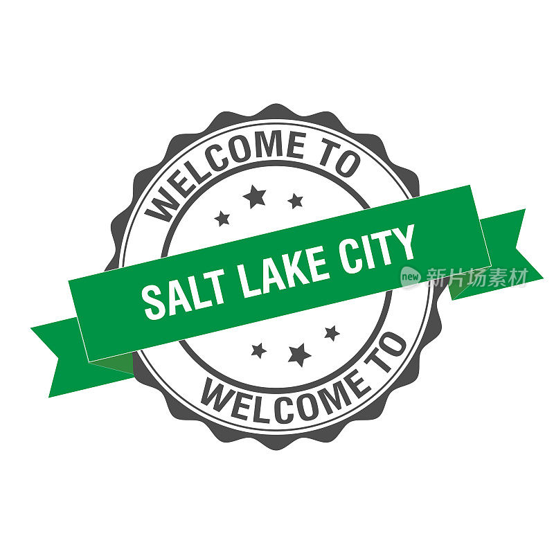 欢迎来到盐湖城邮票插图