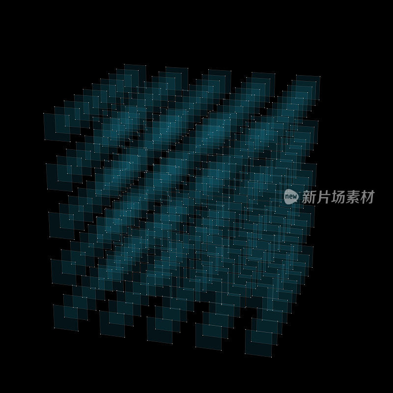 技术:在太空中，正方形是立方体的形状。使用角度。