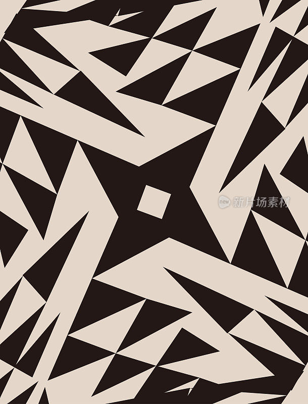 抽象极简主义几何排列三角形图案纹理背景
