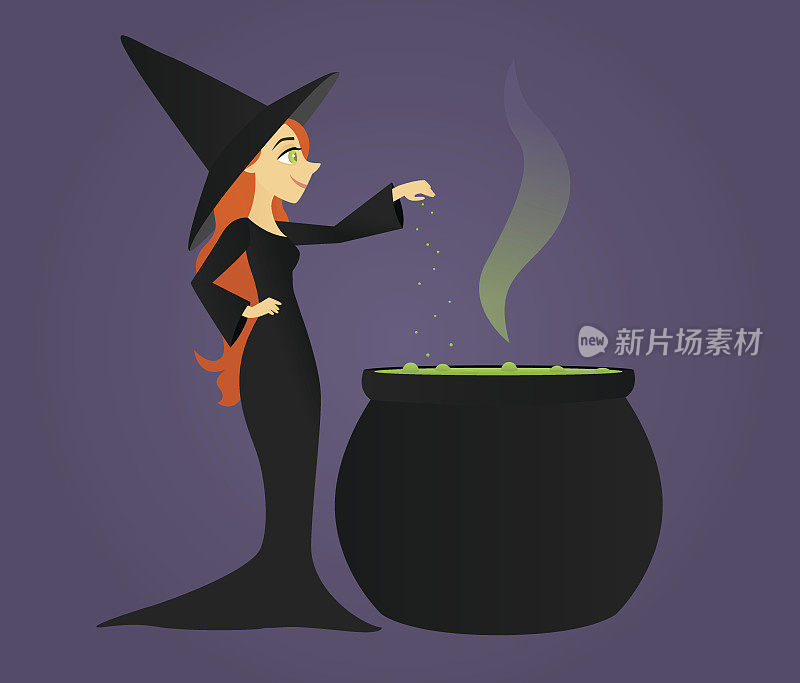 女巫和大锅