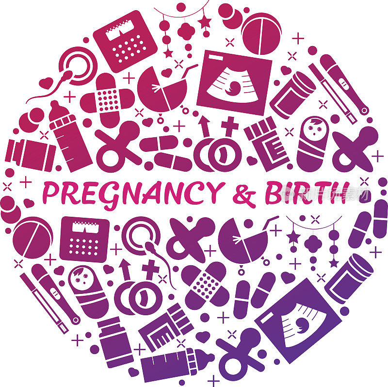 有怀孕和出生背景，有妇幼保健因素。