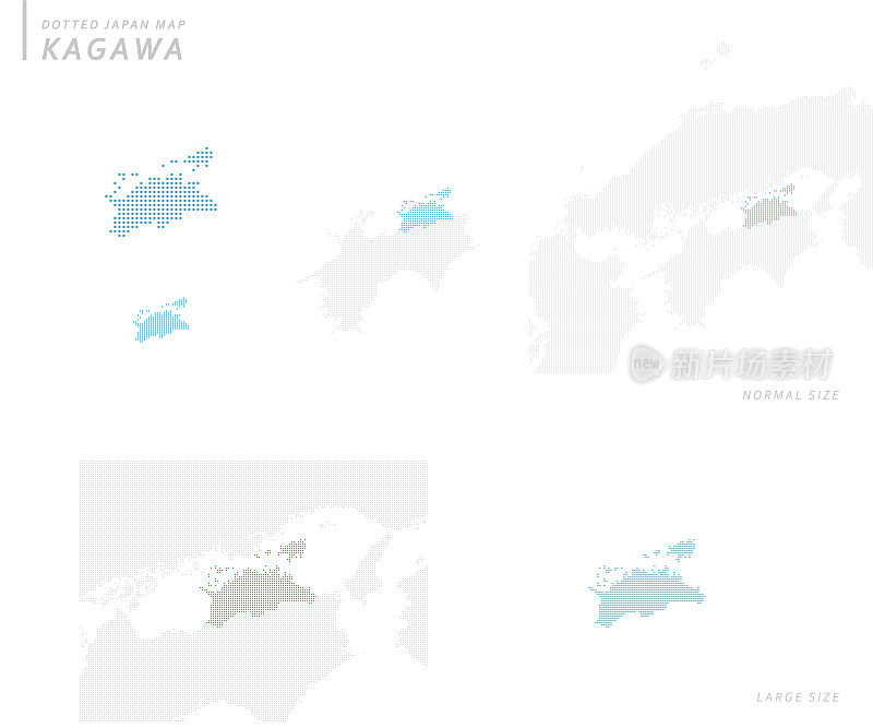 点日本地图集，香川