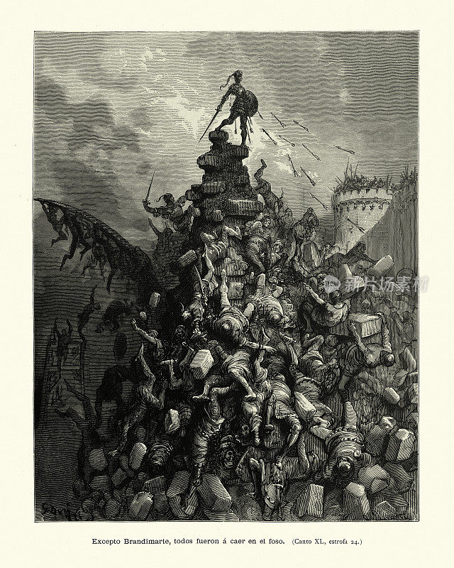 撒拉逊骑士，布兰迪马特围攻比塞塔，奥兰多·弗里奥索