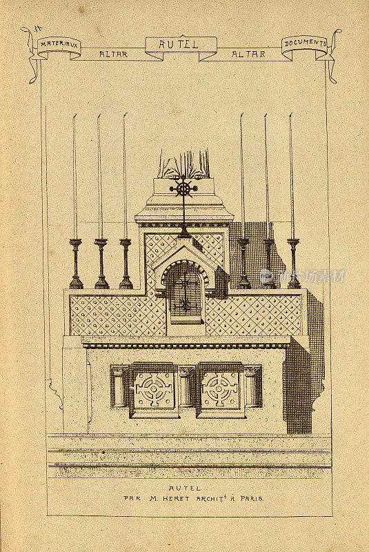 建筑栏杆，建筑史，装饰和设计，艺术，法国，维多利亚，19世纪