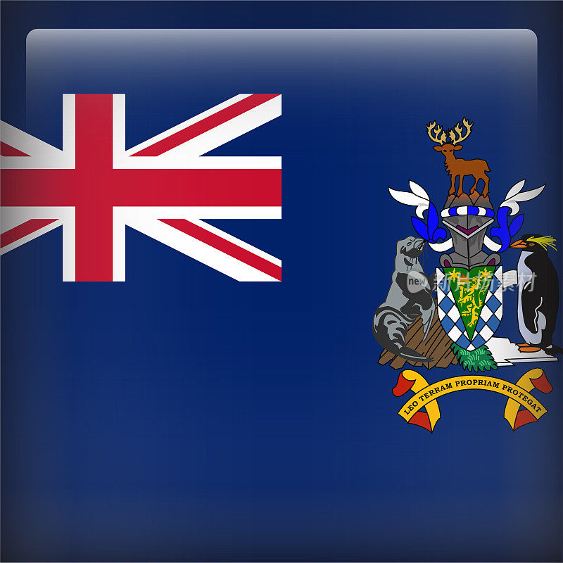 南乔治亚和南桑威奇群岛旗帜广场