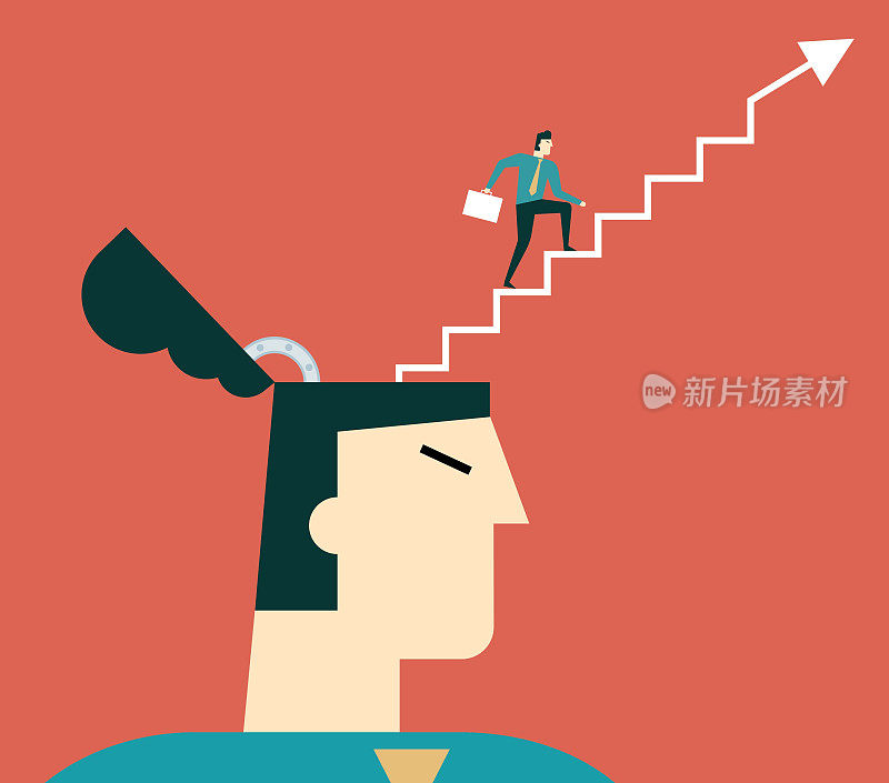 成功的阶梯-商人