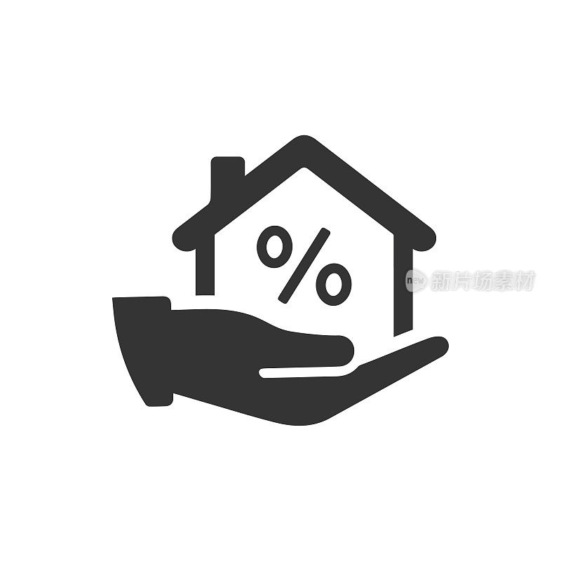 住宅，房地产，房产价值，房产税图标