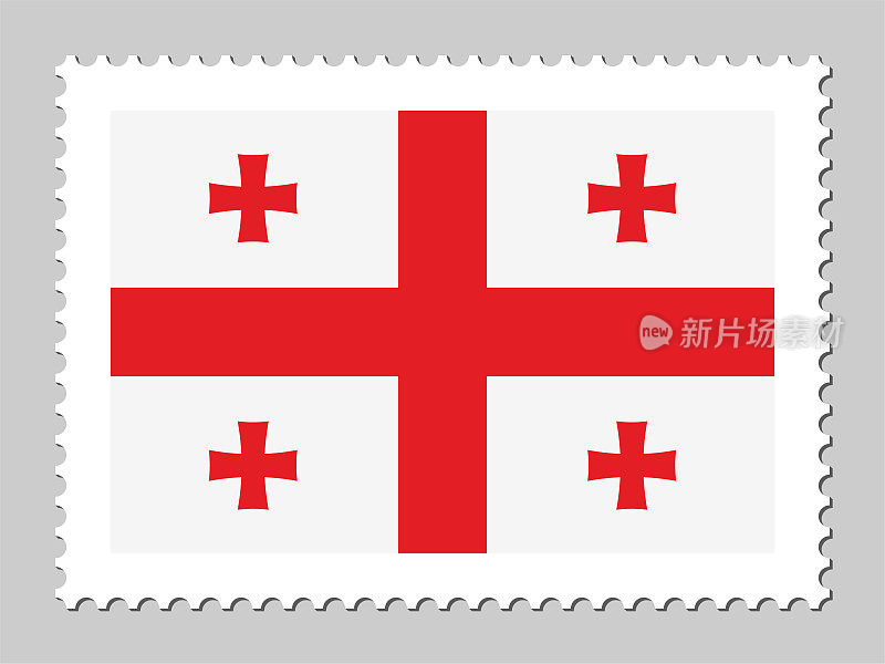 乔治亚旗邮票