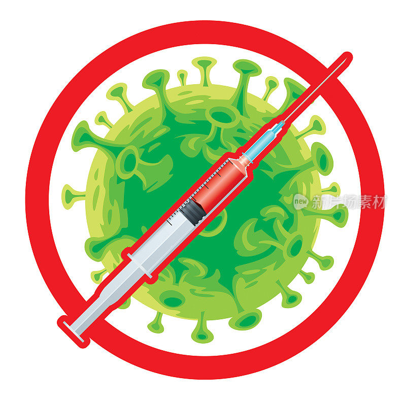 疫苗阻止冠状病毒，冠状病毒