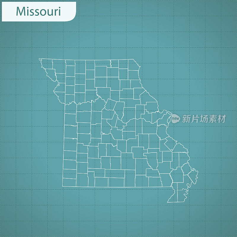密苏里州地图