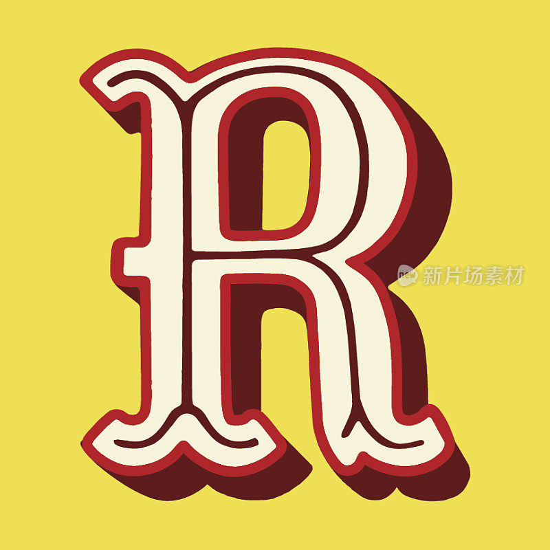 字母R