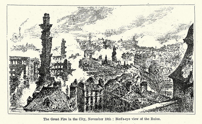 1897年的瘸子门大火,维多利亚时代的伦敦,1890年代,19世纪