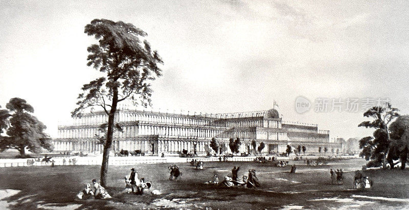 伦敦水晶宫，1851年，世界博览会