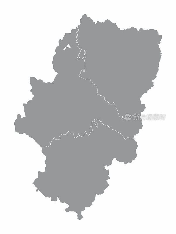阿拉贡地区地图