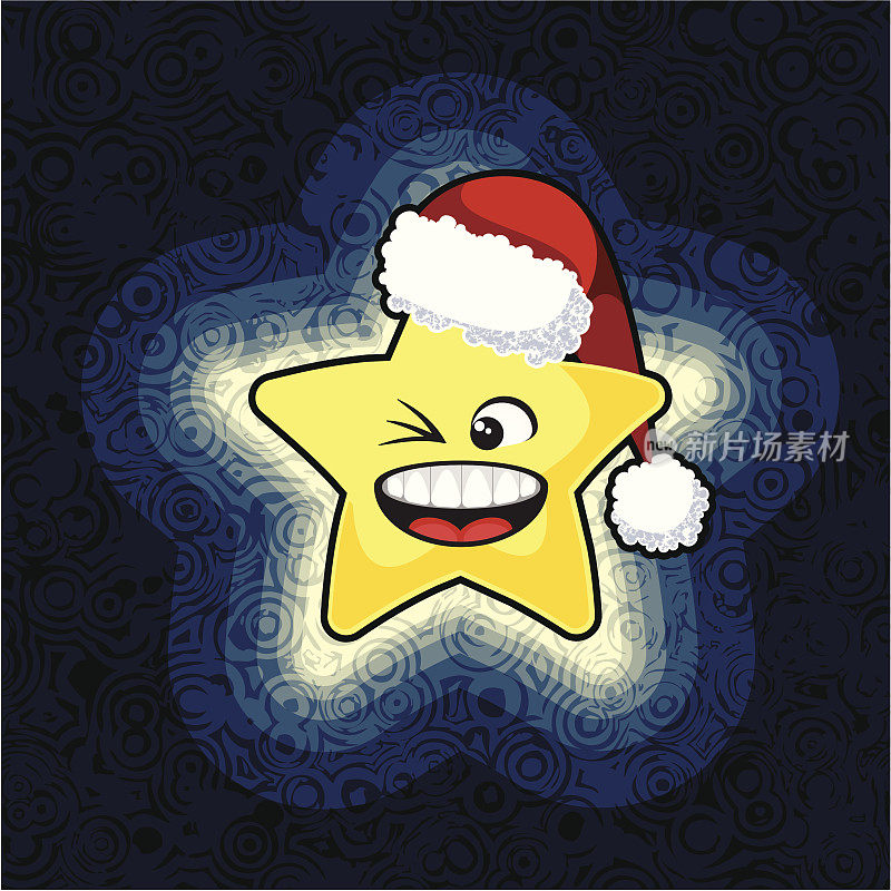 发光,圣诞节明星!