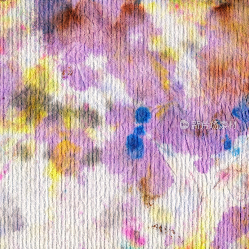 彩色手绘背景,纤维质地