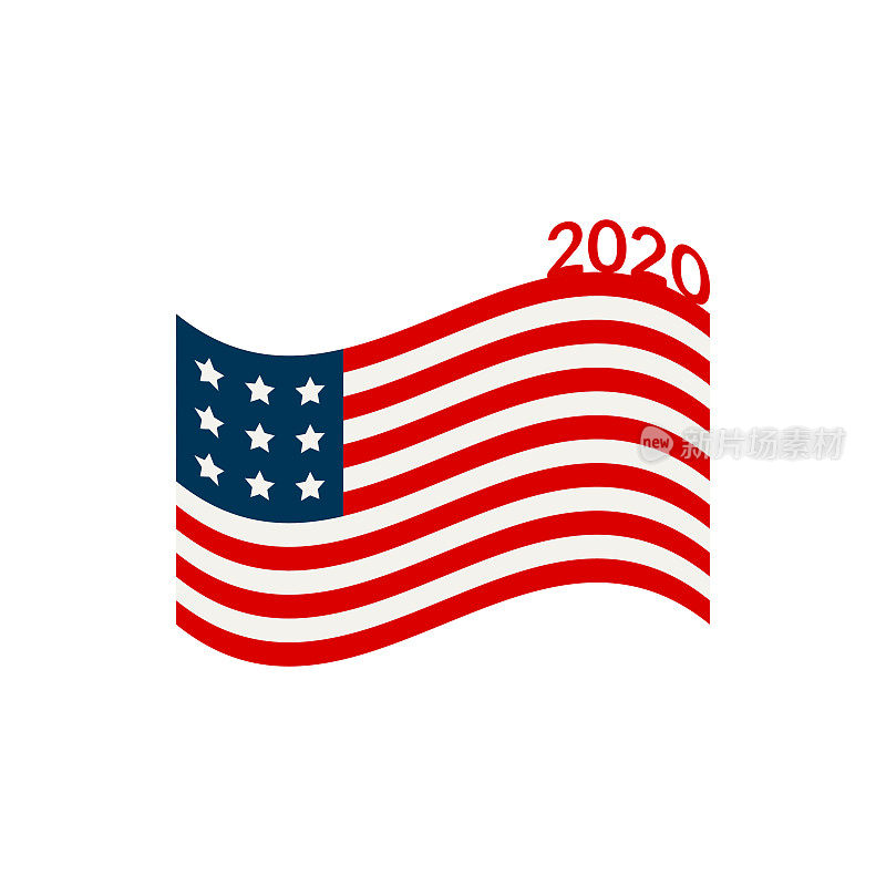 美国2020年大选设计元素